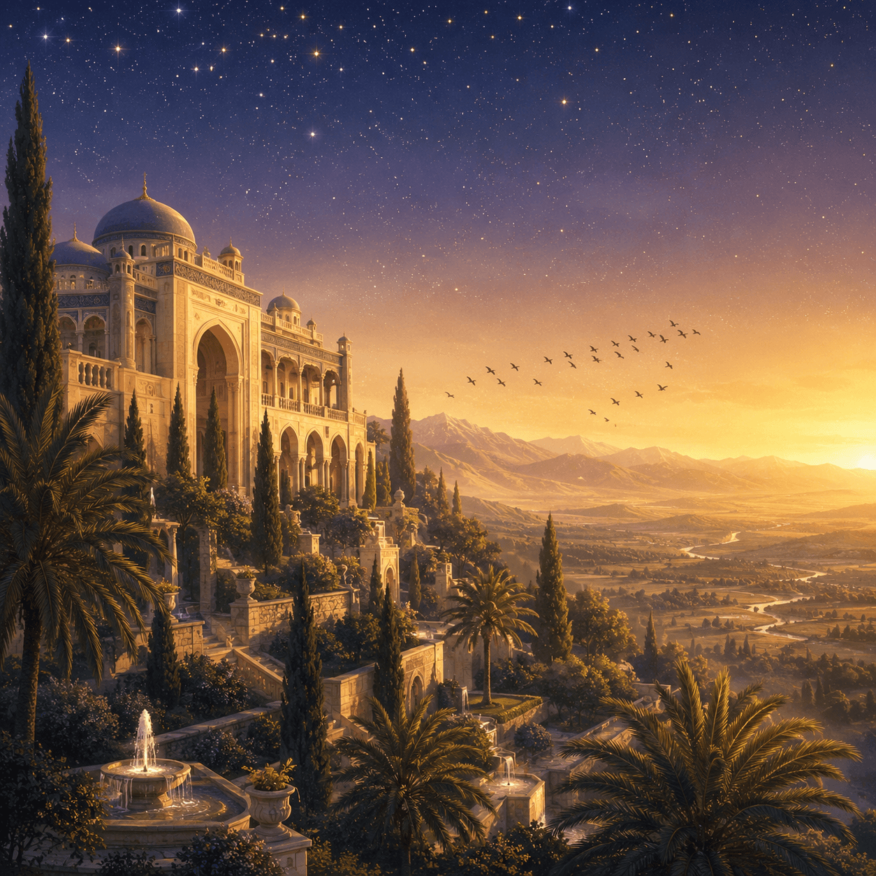 Prophet Sulayman, story illustration from Sukun Kids