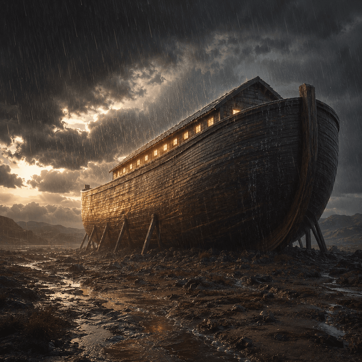 The Rain Begins