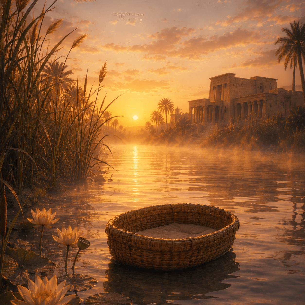 The Basket on the River