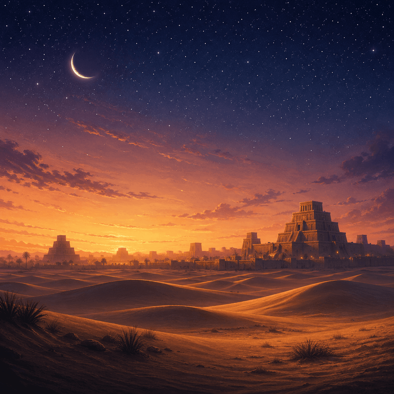 Prophet Ibrahim, story illustration from Sukun Kids
