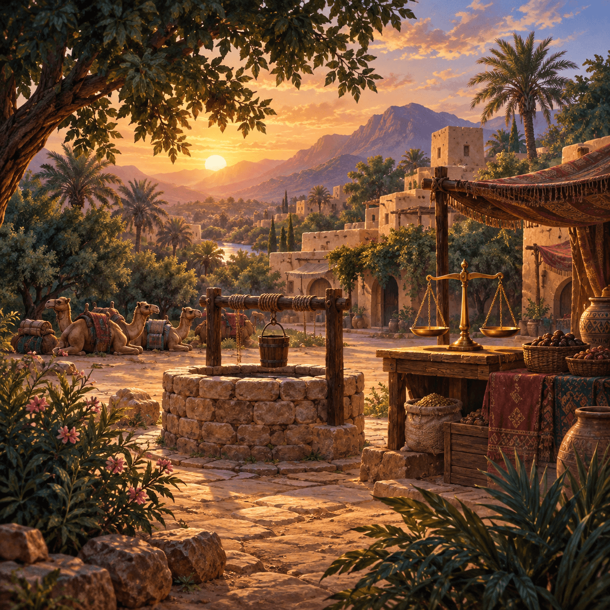 Prophet Shuayb: illustrated bedtime story